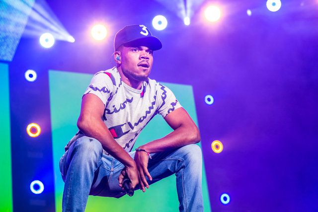 Chance the Rapper at last year's Lollapalooza.